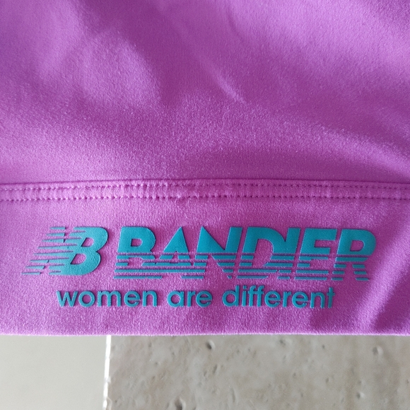 New Balance x Bandier Sports Bra - Orchid - Small - Picture 4 of 5
